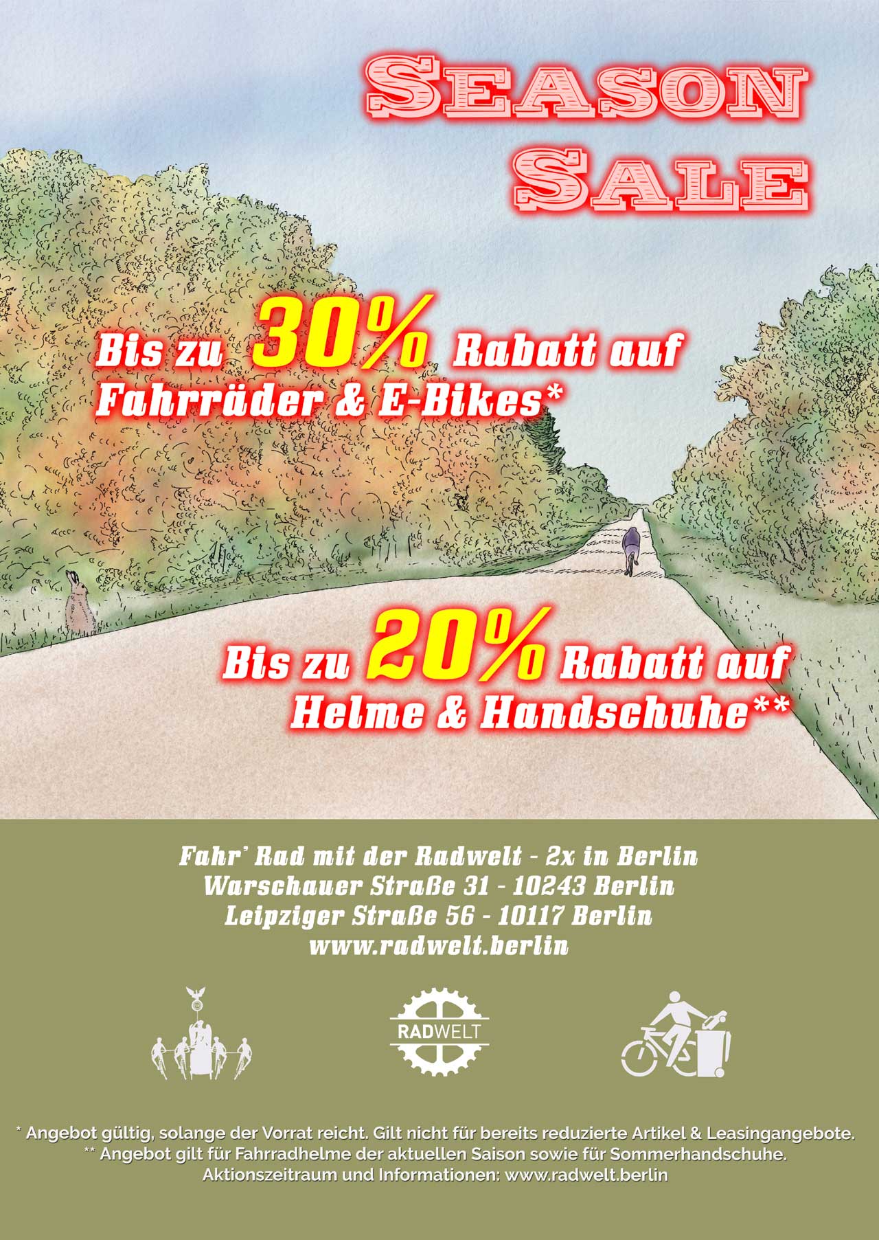 Radwelt Berlin Season Sale