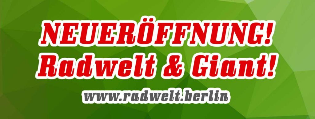 Giant GEC Stroe und Radwelt in Berlin Mitte und Köpenick - Neueröffnung